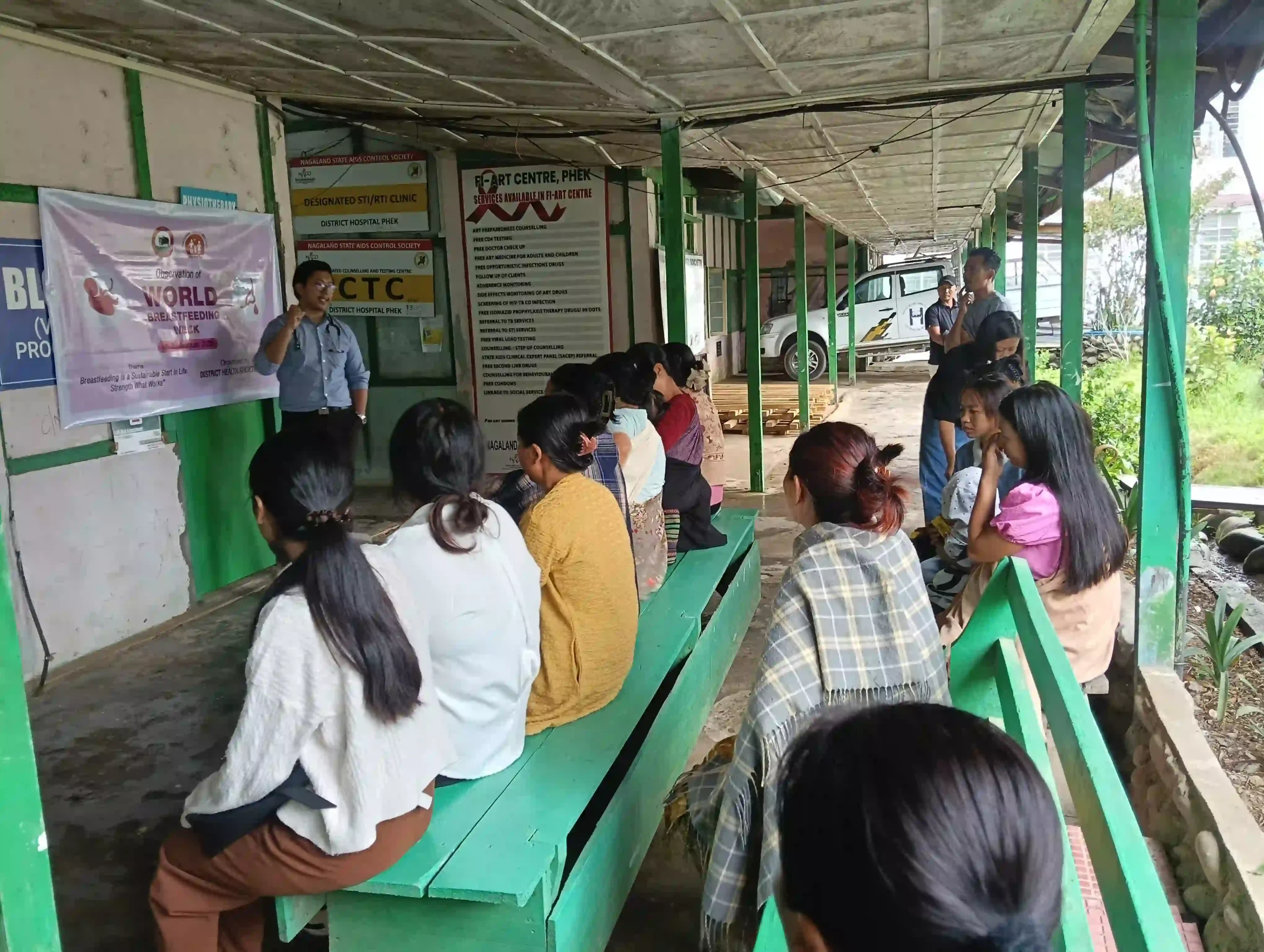 Health awareness programmeon breastfeeding held at DH Phek