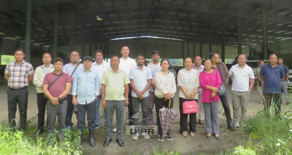 Dr. Yhome inspects waste management facilities