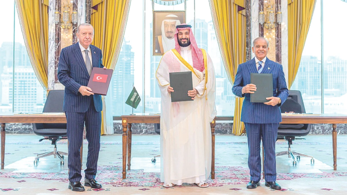 Pak, Saudi & Turkiye sign joint defence pact