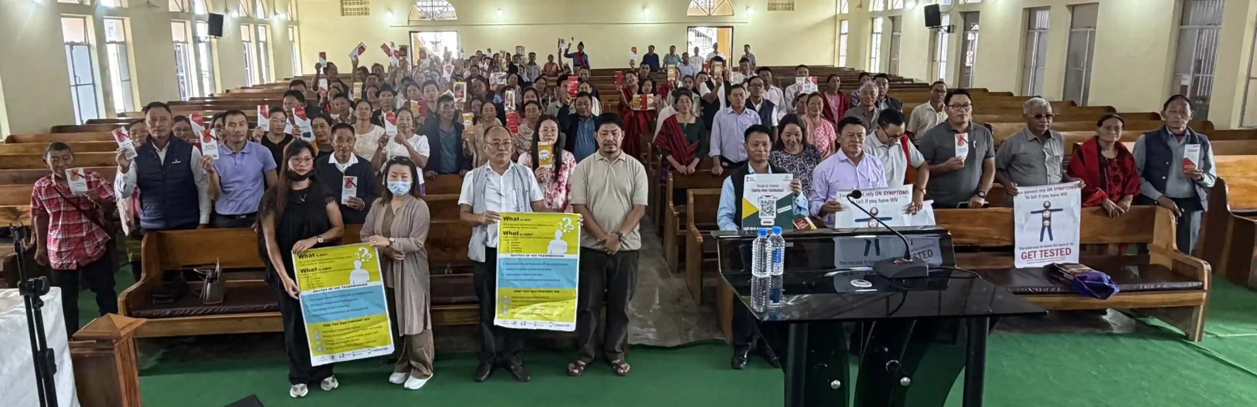 Free medical camp held at LBC Wokha