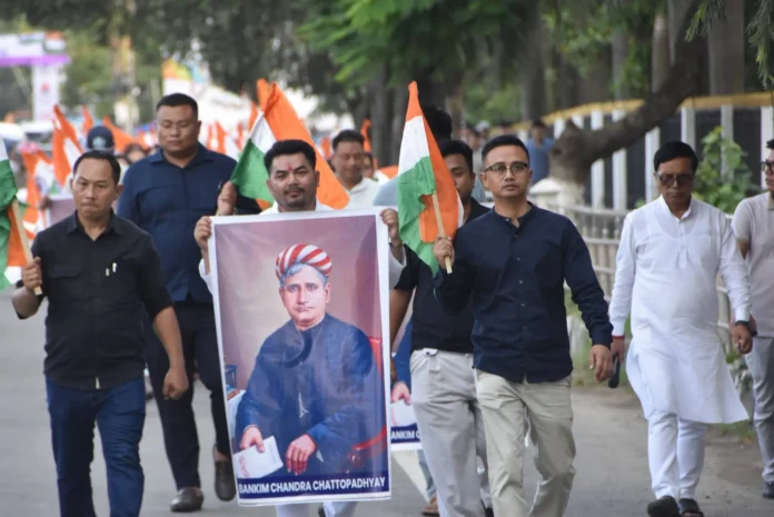 Protest by members of Manipur BJP._result