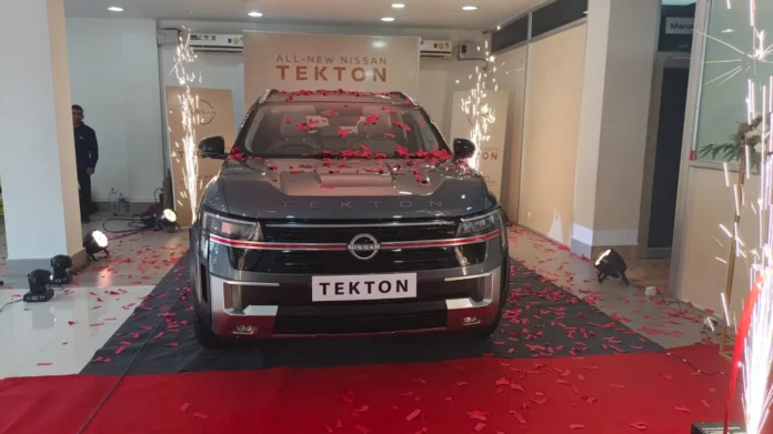 The all-new Nissan TEKTON unveiled at Nili Nissan, Dimapur.