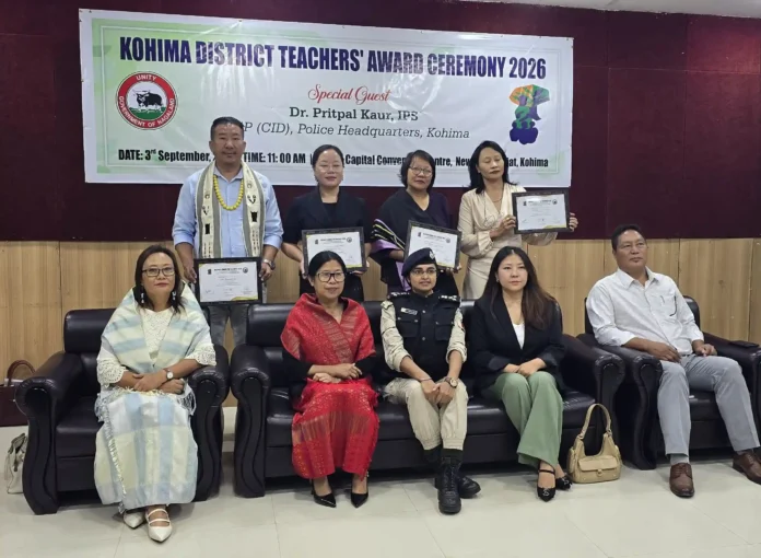Kohima honours outstanding educators at District Teachers’ Award Ceremony_result